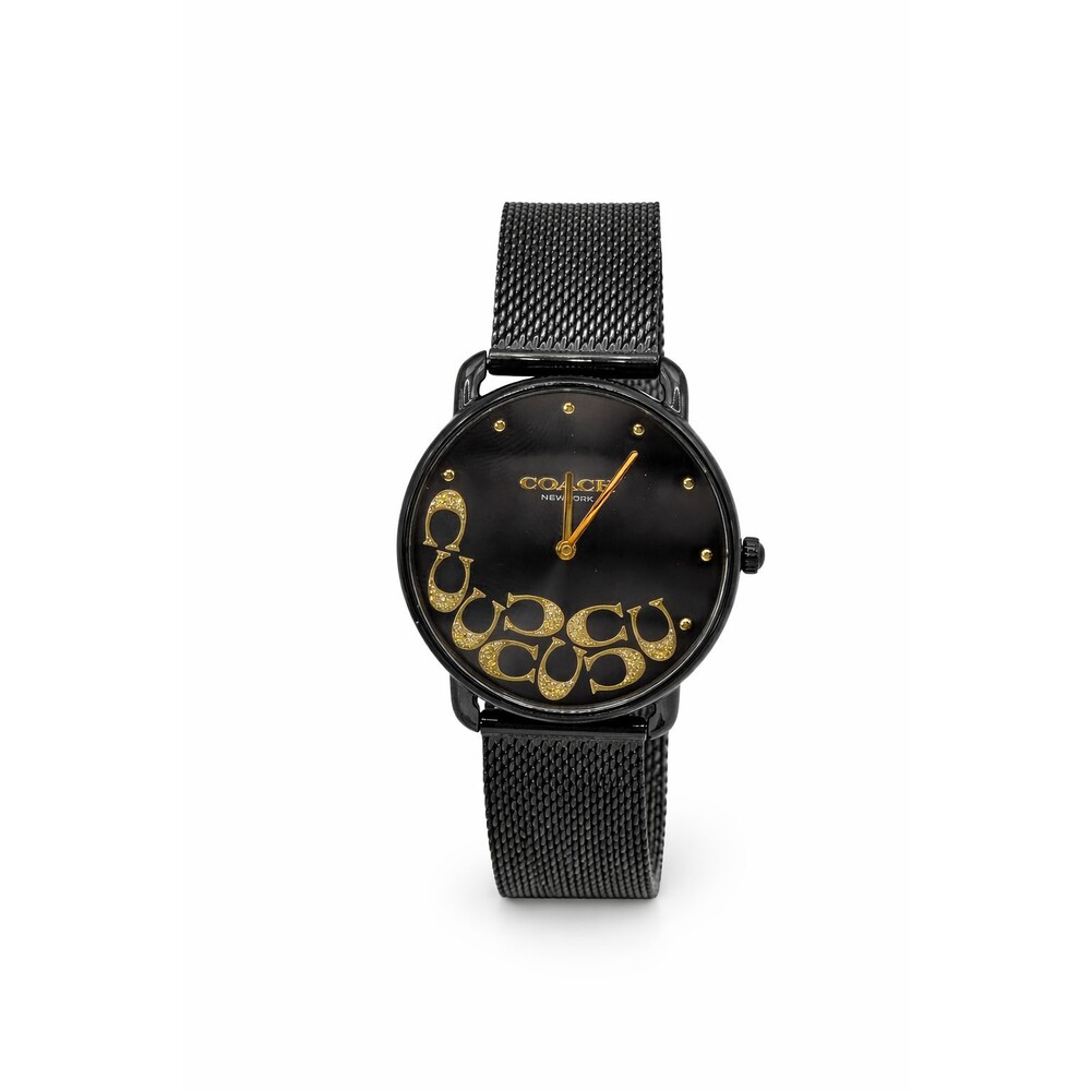 Coach Elliot Women's Black Stainless Steel Watch